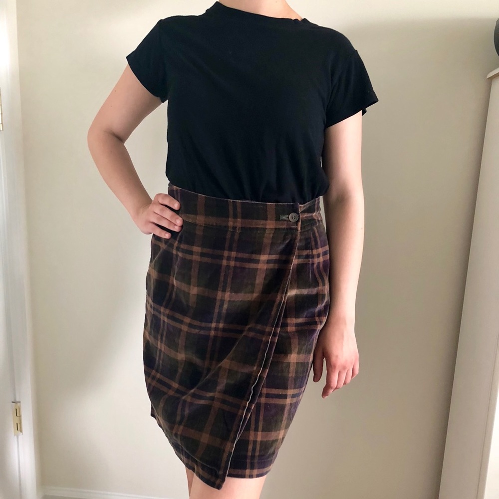 Retro Wrap Skirt💕